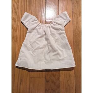 AMERICAN GIRL PLEASANT CO. 1986 FELICITY WHITE SHIFT SLIP MADE IN WEST GERMANY